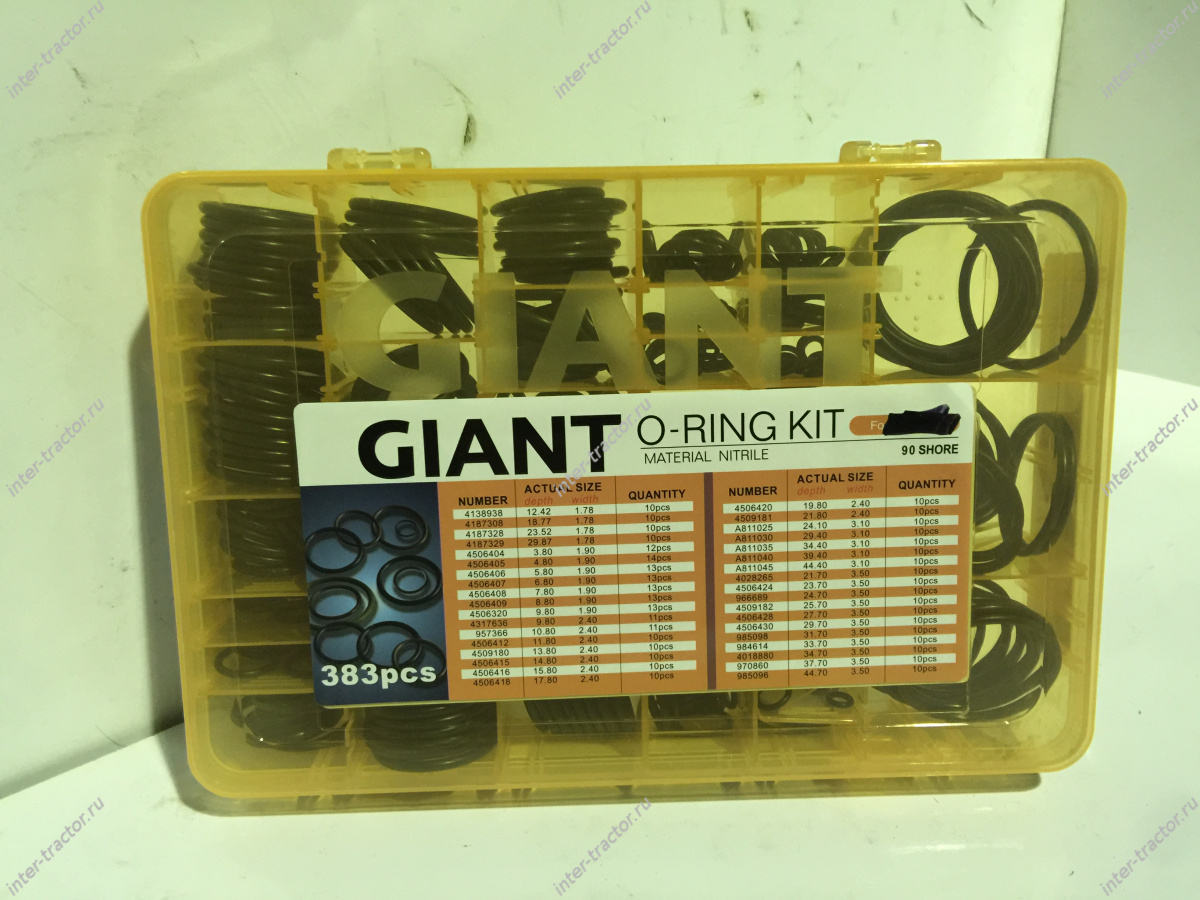 O-ring box Hitachi:Набор О-колец Hitachi